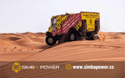 Valtrův kamion na Rally Dakar pohání kupředu síla lva – SIMBA POWER